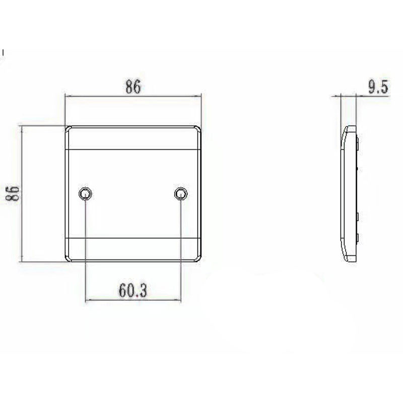 16A 1gangová bakelitová spínaná multifunkční zásuvka s jedním pólem + 2kolíková zásuvka s neonem HK6416VN-UN