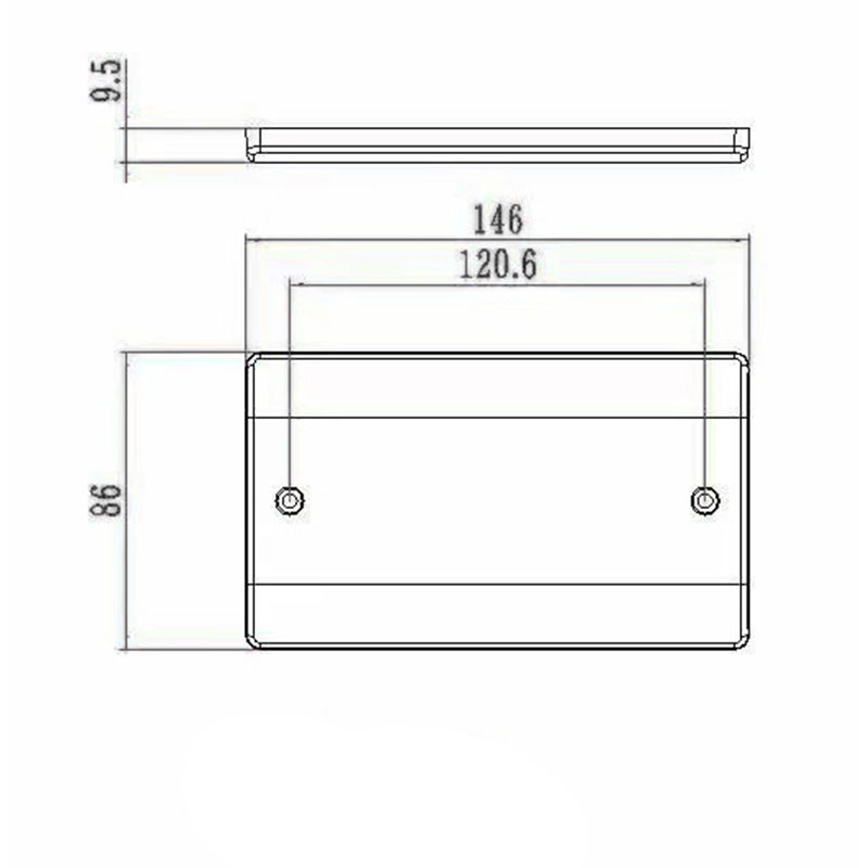 4gangový 2cestný bakelitový spínač (3x6) HK6142V-36